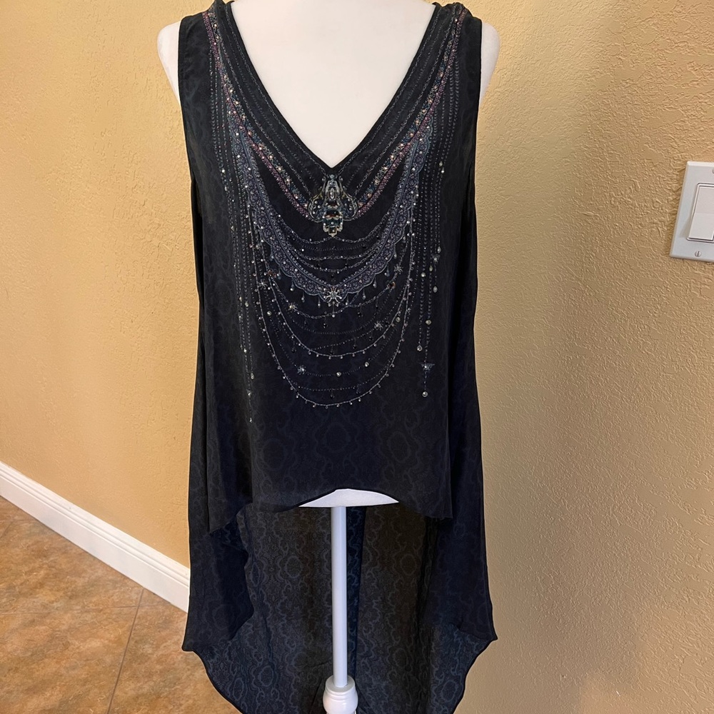 Camilla silk blouse